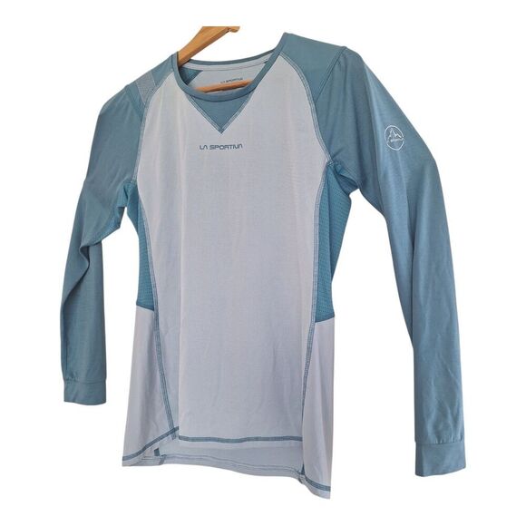 La Sportiva Beyond Long Sleeve Shirt Sweat Wicking Anti-Odor Base Layer S - Picture 5 of 15